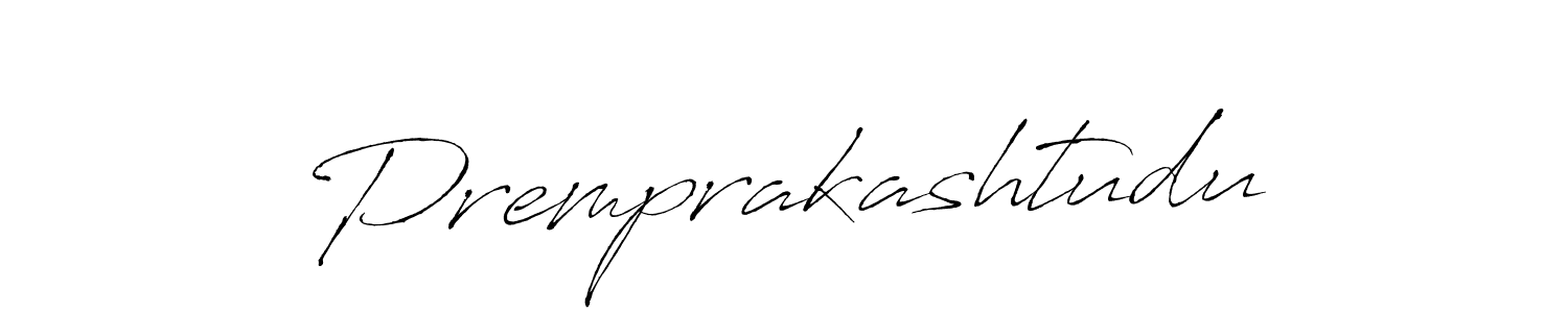 How to make Premprakashtudu name signature. Use Antro_Vectra style for creating short signs online. This is the latest handwritten sign. Premprakashtudu signature style 6 images and pictures png