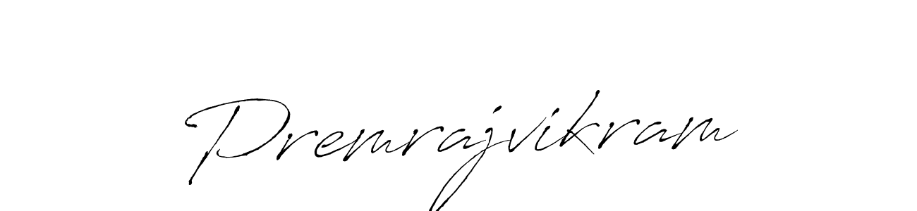 Create a beautiful signature design for name Premrajvikram. With this signature (Antro_Vectra) fonts, you can make a handwritten signature for free. Premrajvikram signature style 6 images and pictures png