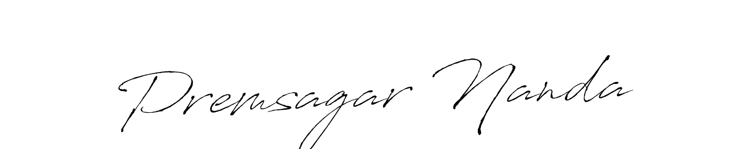 Also You can easily find your signature by using the search form. We will create Premsagar Nanda name handwritten signature images for you free of cost using Antro_Vectra sign style. Premsagar Nanda signature style 6 images and pictures png