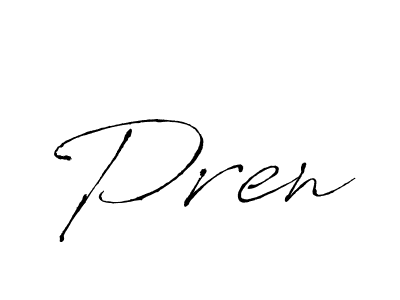 Also You can easily find your signature by using the search form. We will create Pren name handwritten signature images for you free of cost using Antro_Vectra sign style. Pren signature style 6 images and pictures png