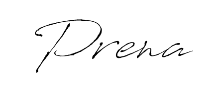 Practice writing Prena with the flow of Antro_Vectra lettering. A fantastic source of inspiration for developing your personal signature style. Prena signature style 6 images and pictures png
