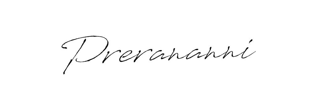 Antro_Vectra is a professional signature style that is perfect for those who want to add a touch of class to their signature. It is also a great choice for those who want to make their signature more unique. Get Prerananni name to fancy signature for free. Prerananni signature style 6 images and pictures png