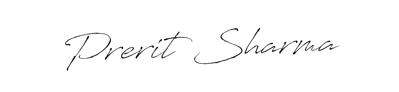 Use a signature maker to create a handwritten signature online. With this signature software, you can design (Antro_Vectra) your own signature for name Prerit Sharma. Prerit Sharma signature style 6 images and pictures png
