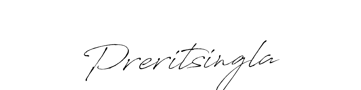 if you are searching for the best signature style for your name Preritsingla. so please give up your signature search. here we have designed multiple signature styles  using Antro_Vectra. Preritsingla signature style 6 images and pictures png