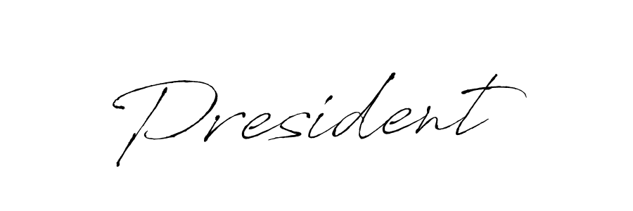 How to make President signature? Antro_Vectra is a professional autograph style. Create handwritten signature for President name. President signature style 6 images and pictures png
