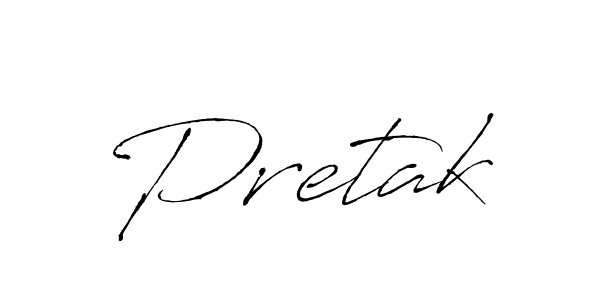 Similarly Antro_Vectra is the best handwritten signature design. Signature creator online .You can use it as an online autograph creator for name Pretak. Pretak signature style 6 images and pictures png