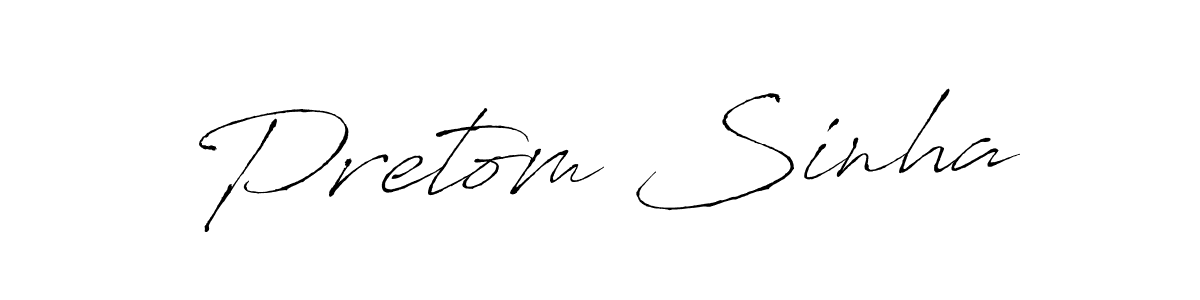 Make a short Pretom Sinha signature style. Manage your documents anywhere anytime using Antro_Vectra. Create and add eSignatures, submit forms, share and send files easily. Pretom Sinha signature style 6 images and pictures png