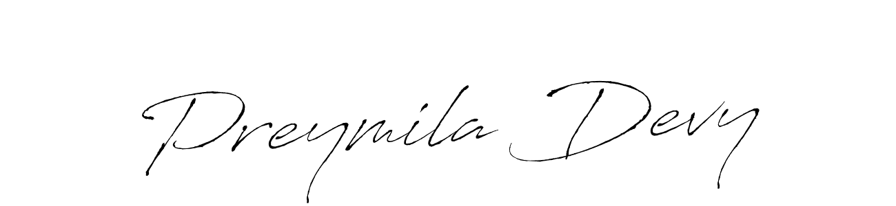 This is the best signature style for the Preymila Devy name. Also you like these signature font (Antro_Vectra). Mix name signature. Preymila Devy signature style 6 images and pictures png