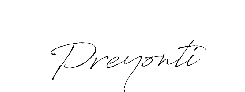 Make a beautiful signature design for name Preyonti. Use this online signature maker to create a handwritten signature for free. Preyonti signature style 6 images and pictures png