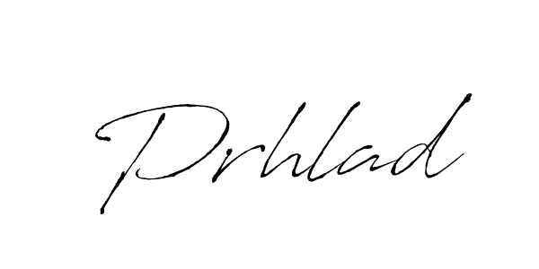 Prhlad stylish signature style. Best Handwritten Sign (Antro_Vectra) for my name. Handwritten Signature Collection Ideas for my name Prhlad. Prhlad signature style 6 images and pictures png