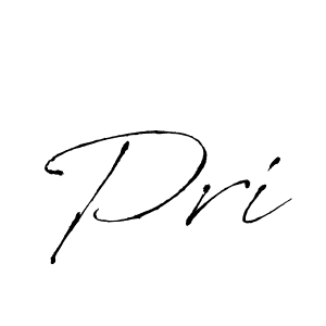 Also we have Pri name is the best signature style. Create professional handwritten signature collection using Antro_Vectra autograph style. Pri signature style 6 images and pictures png