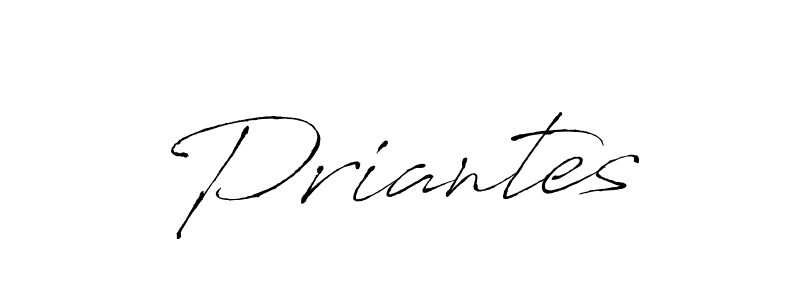 The best way (Antro_Vectra) to make a short signature is to pick only two or three words in your name. The name Priantes include a total of six letters. For converting this name. Priantes signature style 6 images and pictures png