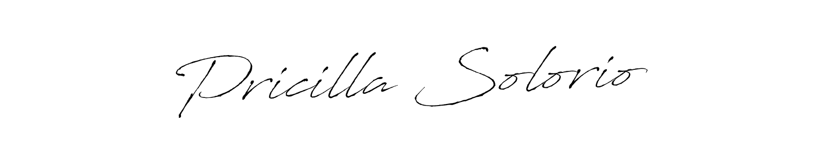 Design your own signature with our free online signature maker. With this signature software, you can create a handwritten (Antro_Vectra) signature for name Pricilla Solorio. Pricilla Solorio signature style 6 images and pictures png
