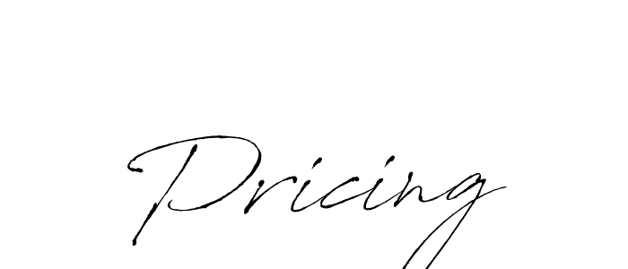 Make a beautiful signature design for name Pricing. With this signature (Antro_Vectra) style, you can create a handwritten signature for free. Pricing signature style 6 images and pictures png