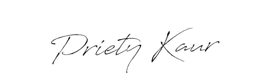 It looks lik you need a new signature style for name Priety Kaur. Design unique handwritten (Antro_Vectra) signature with our free signature maker in just a few clicks. Priety Kaur signature style 6 images and pictures png