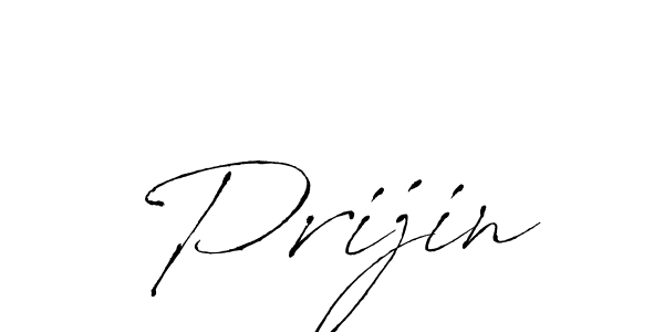 How to make Prijin signature? Antro_Vectra is a professional autograph style. Create handwritten signature for Prijin name. Prijin signature style 6 images and pictures png