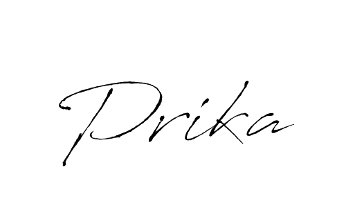 How to make Prika signature? Antro_Vectra is a professional autograph style. Create handwritten signature for Prika name. Prika signature style 6 images and pictures png