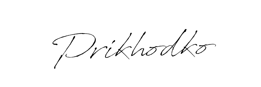 It looks lik you need a new signature style for name Prikhodko. Design unique handwritten (Antro_Vectra) signature with our free signature maker in just a few clicks. Prikhodko signature style 6 images and pictures png