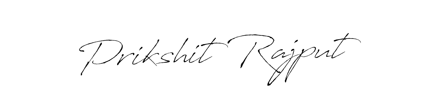 Also we have Prikshit Rajput name is the best signature style. Create professional handwritten signature collection using Antro_Vectra autograph style. Prikshit Rajput signature style 6 images and pictures png