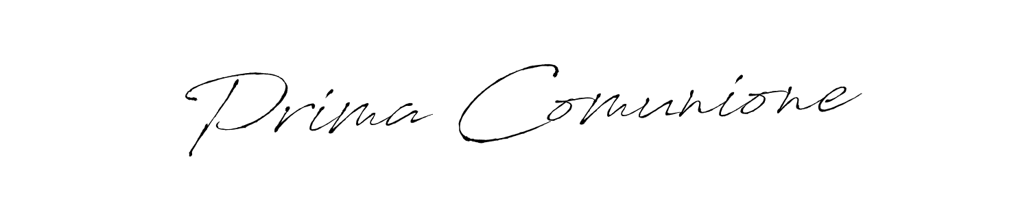 Make a short Prima Comunione signature style. Manage your documents anywhere anytime using Antro_Vectra. Create and add eSignatures, submit forms, share and send files easily. Prima Comunione signature style 6 images and pictures png