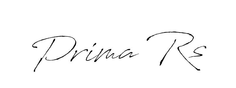 Use a signature maker to create a handwritten signature online. With this signature software, you can design (Antro_Vectra) your own signature for name Prima Rs. Prima Rs signature style 6 images and pictures png