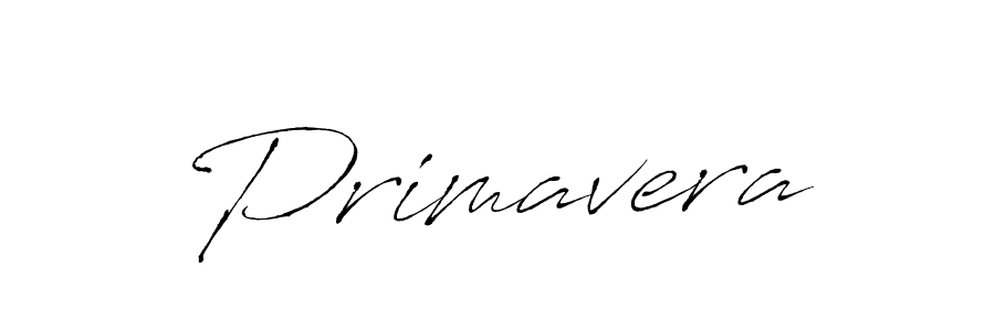 Create a beautiful signature design for name Primavera. With this signature (Antro_Vectra) fonts, you can make a handwritten signature for free. Primavera signature style 6 images and pictures png