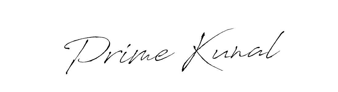 You should practise on your own different ways (Antro_Vectra) to write your name (Prime Kunal) in signature. don't let someone else do it for you. Prime Kunal signature style 6 images and pictures png