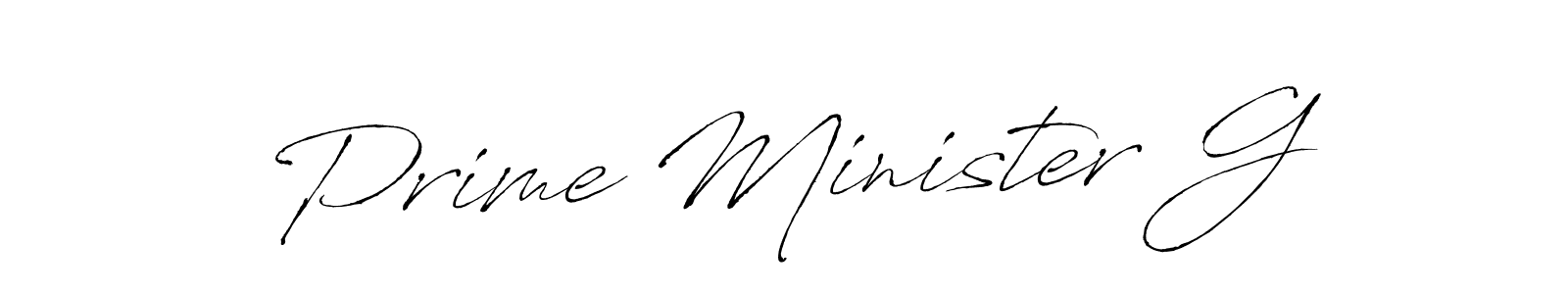 Use a signature maker to create a handwritten signature online. With this signature software, you can design (Antro_Vectra) your own signature for name Prime Minister G. Prime Minister G signature style 6 images and pictures png