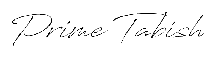 The Antro_Vectra lettering style adds unique flourish to name Prime Tabish. Stand out with a custom digital autograph made in seconds. Prime Tabish signature style 6 images and pictures png