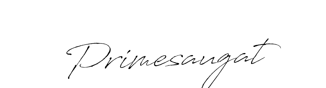 Antro_Vectra is a professional signature style that is perfect for those who want to add a touch of class to their signature. It is also a great choice for those who want to make their signature more unique. Get Primesaugat name to fancy signature for free. Primesaugat signature style 6 images and pictures png