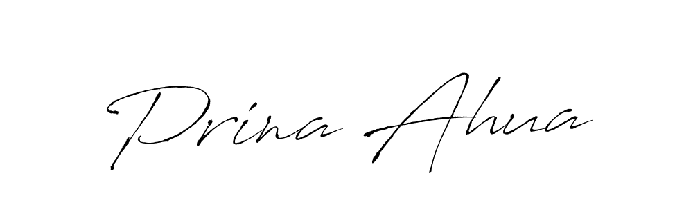 Make a beautiful signature design for name Prina Ahua. Use this online signature maker to create a handwritten signature for free. Prina Ahua signature style 6 images and pictures png