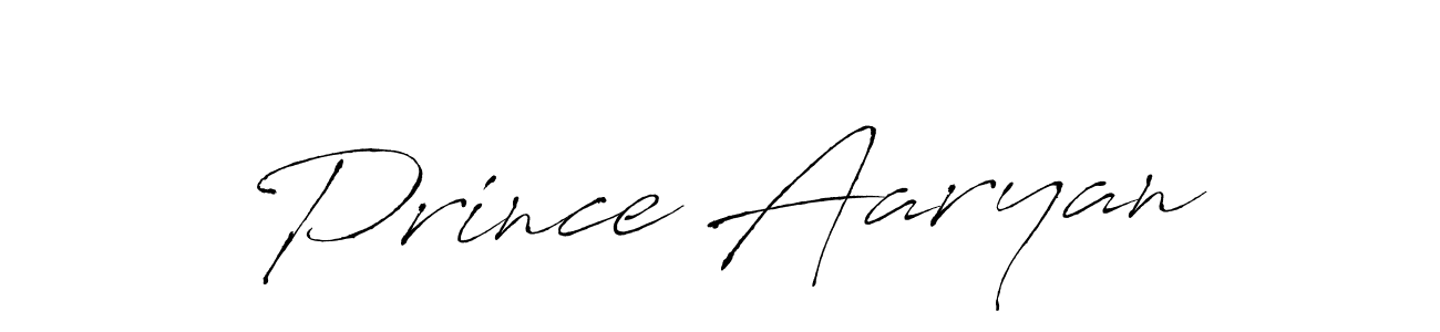 Create a beautiful signature design for name Prince Aaryan. With this signature (Antro_Vectra) fonts, you can make a handwritten signature for free. Prince Aaryan signature style 6 images and pictures png