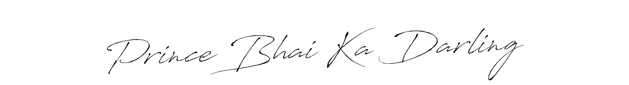 Create a beautiful signature design for name Prince Bhai Ka Darling. With this signature (Antro_Vectra) fonts, you can make a handwritten signature for free. Prince Bhai Ka Darling signature style 6 images and pictures png