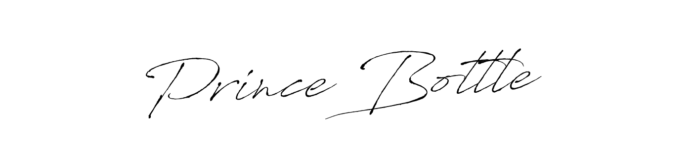Antro_Vectra is a professional signature style that is perfect for those who want to add a touch of class to their signature. It is also a great choice for those who want to make their signature more unique. Get Prince Bottle  name to fancy signature for free. Prince Bottle  signature style 6 images and pictures png