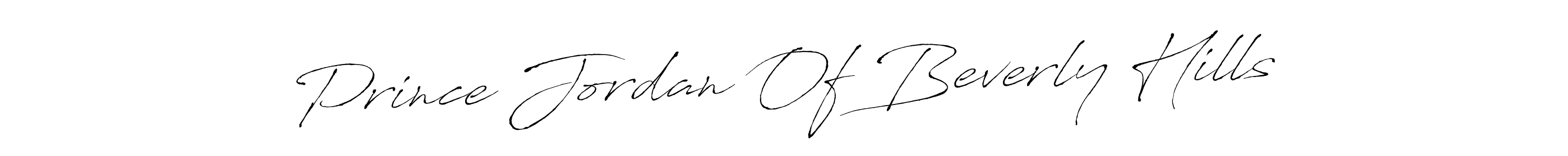 Create a beautiful signature design for name Prince Jordan Of Beverly Hills. With this signature (Antro_Vectra) fonts, you can make a handwritten signature for free. Prince Jordan Of Beverly Hills signature style 6 images and pictures png