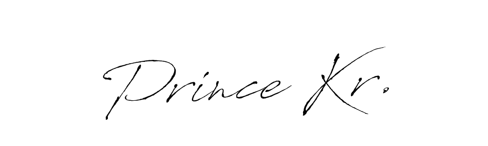 How to make Prince Kr. signature? Antro_Vectra is a professional autograph style. Create handwritten signature for Prince Kr. name. Prince Kr. signature style 6 images and pictures png