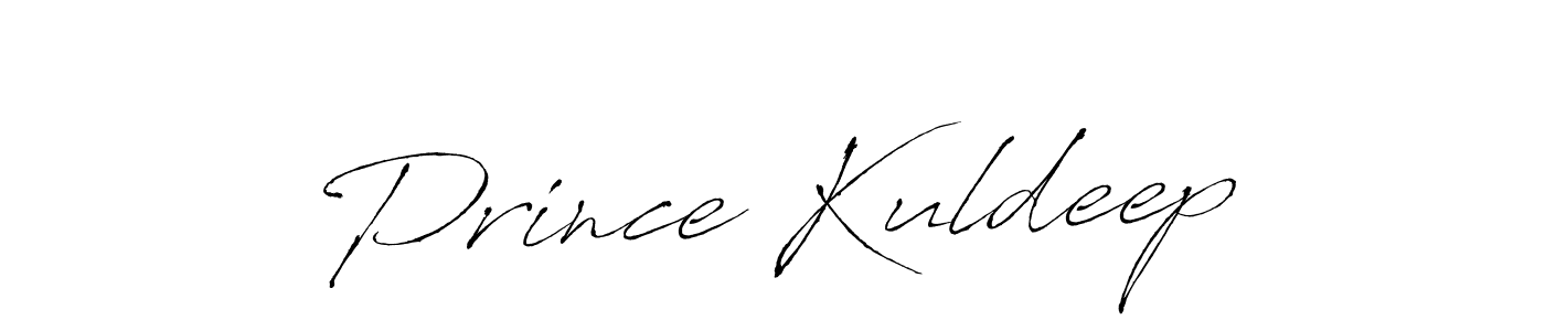 How to make Prince Kuldeep name signature. Use Antro_Vectra style for creating short signs online. This is the latest handwritten sign. Prince Kuldeep signature style 6 images and pictures png