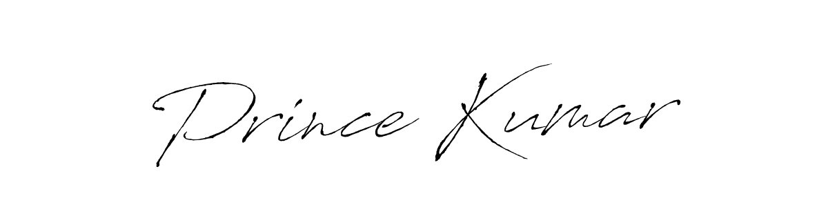 Create a beautiful signature design for name Prince Kumar. With this signature (Antro_Vectra) fonts, you can make a handwritten signature for free. Prince Kumar signature style 6 images and pictures png