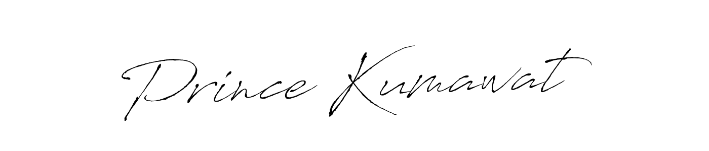 How to make Prince Kumawat name signature. Use Antro_Vectra style for creating short signs online. This is the latest handwritten sign. Prince Kumawat signature style 6 images and pictures png