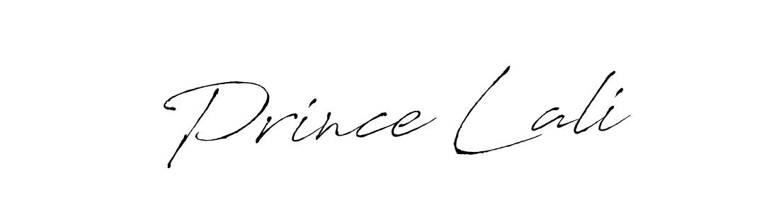 Make a beautiful signature design for name Prince Lali. With this signature (Antro_Vectra) style, you can create a handwritten signature for free. Prince Lali signature style 6 images and pictures png