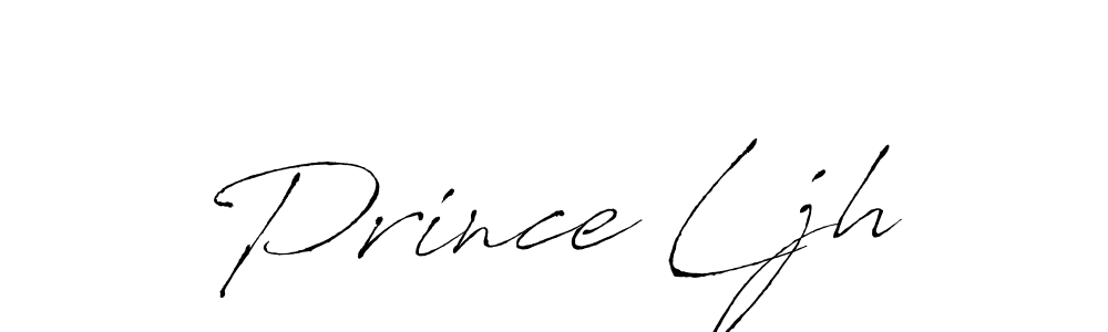 Create a beautiful signature design for name Prince Ljh. With this signature (Antro_Vectra) fonts, you can make a handwritten signature for free. Prince Ljh signature style 6 images and pictures png