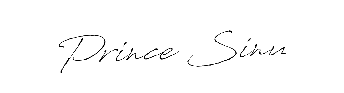 Use a signature maker to create a handwritten signature online. With this signature software, you can design (Antro_Vectra) your own signature for name Prince Sinu. Prince Sinu signature style 6 images and pictures png