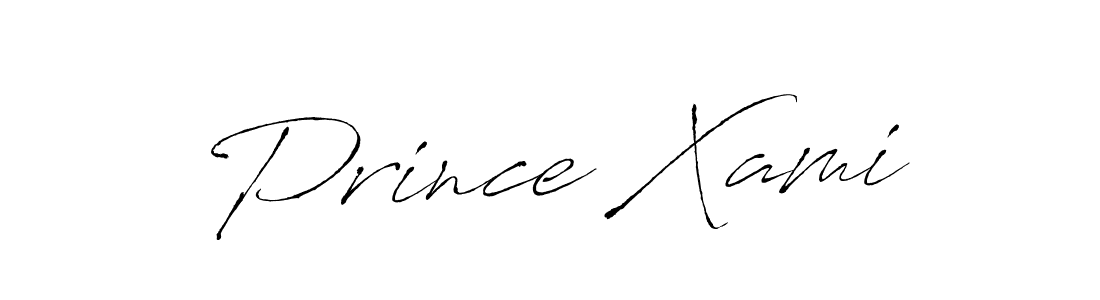 Create a beautiful signature design for name Prince Xami. With this signature (Antro_Vectra) fonts, you can make a handwritten signature for free. Prince Xami signature style 6 images and pictures png