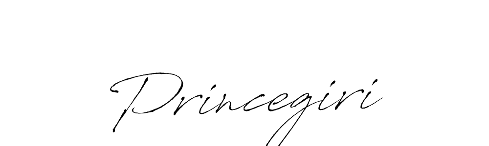 Make a beautiful signature design for name Princegiri. With this signature (Antro_Vectra) style, you can create a handwritten signature for free. Princegiri signature style 6 images and pictures png