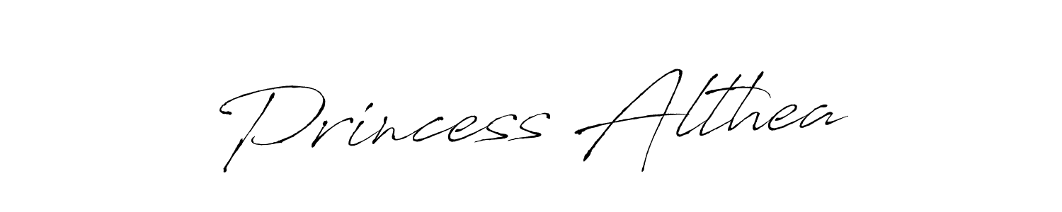 You should practise on your own different ways (Antro_Vectra) to write your name (Princess Althea) in signature. don't let someone else do it for you. Princess Althea signature style 6 images and pictures png