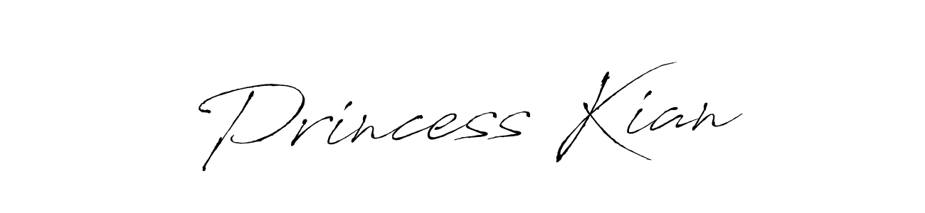 How to make Princess Kian signature? Antro_Vectra is a professional autograph style. Create handwritten signature for Princess Kian name. Princess Kian signature style 6 images and pictures png
