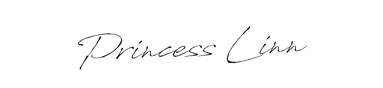 Use a signature maker to create a handwritten signature online. With this signature software, you can design (Antro_Vectra) your own signature for name Princess Linn. Princess Linn signature style 6 images and pictures png