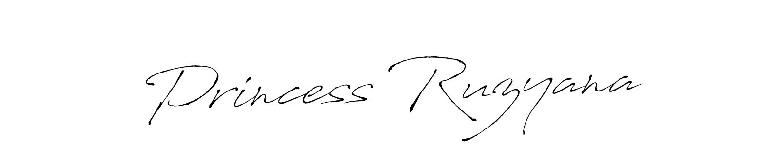 Princess Ruzyana stylish signature style. Best Handwritten Sign (Antro_Vectra) for my name. Handwritten Signature Collection Ideas for my name Princess Ruzyana. Princess Ruzyana signature style 6 images and pictures png