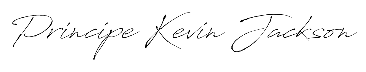 Once you've used our free online signature maker to create your best signature Antro_Vectra style, it's time to enjoy signing your documents with Principe Kevin Jackson name. Principe Kevin Jackson signature style 6 images and pictures png