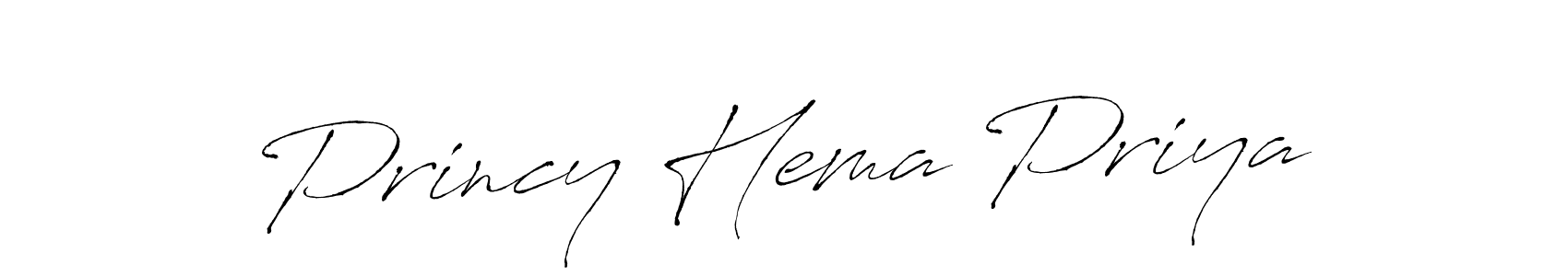 How to make Princy Hema Priya signature? Antro_Vectra is a professional autograph style. Create handwritten signature for Princy Hema Priya name. Princy Hema Priya signature style 6 images and pictures png